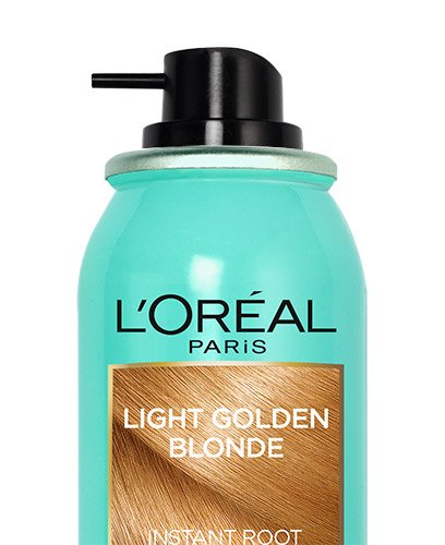 Barva na vlasy SVĚTLÁ ZLATÁ BLOND Magic Retouch Spray Packshot Open